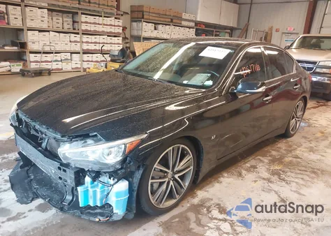 2015 Infiniti Q50 Sport z USA, uszkodzony, nr VIN JN1BV7AR4FM396132